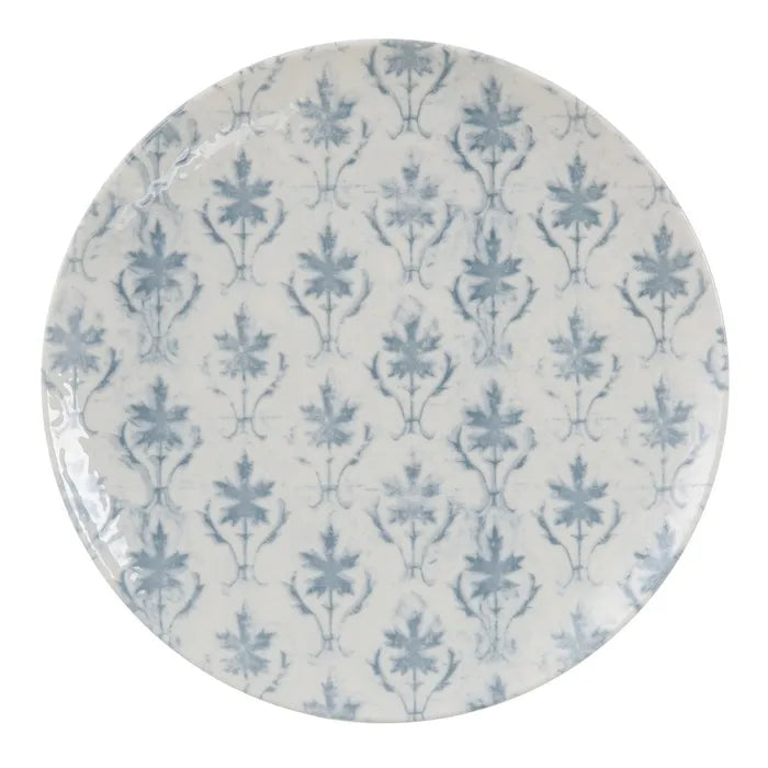 Plato llano azul Vintage