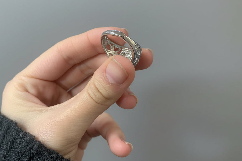 Anillo adaptable de prehenita