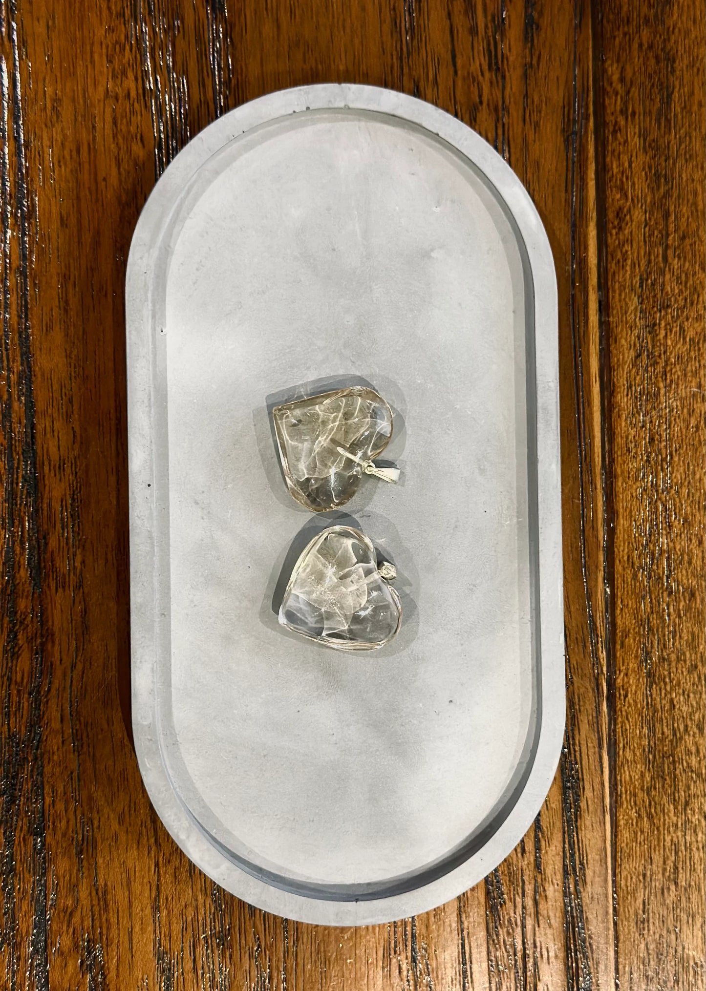 Colgante de Corazón de citrino natural - La Quinta Vidal