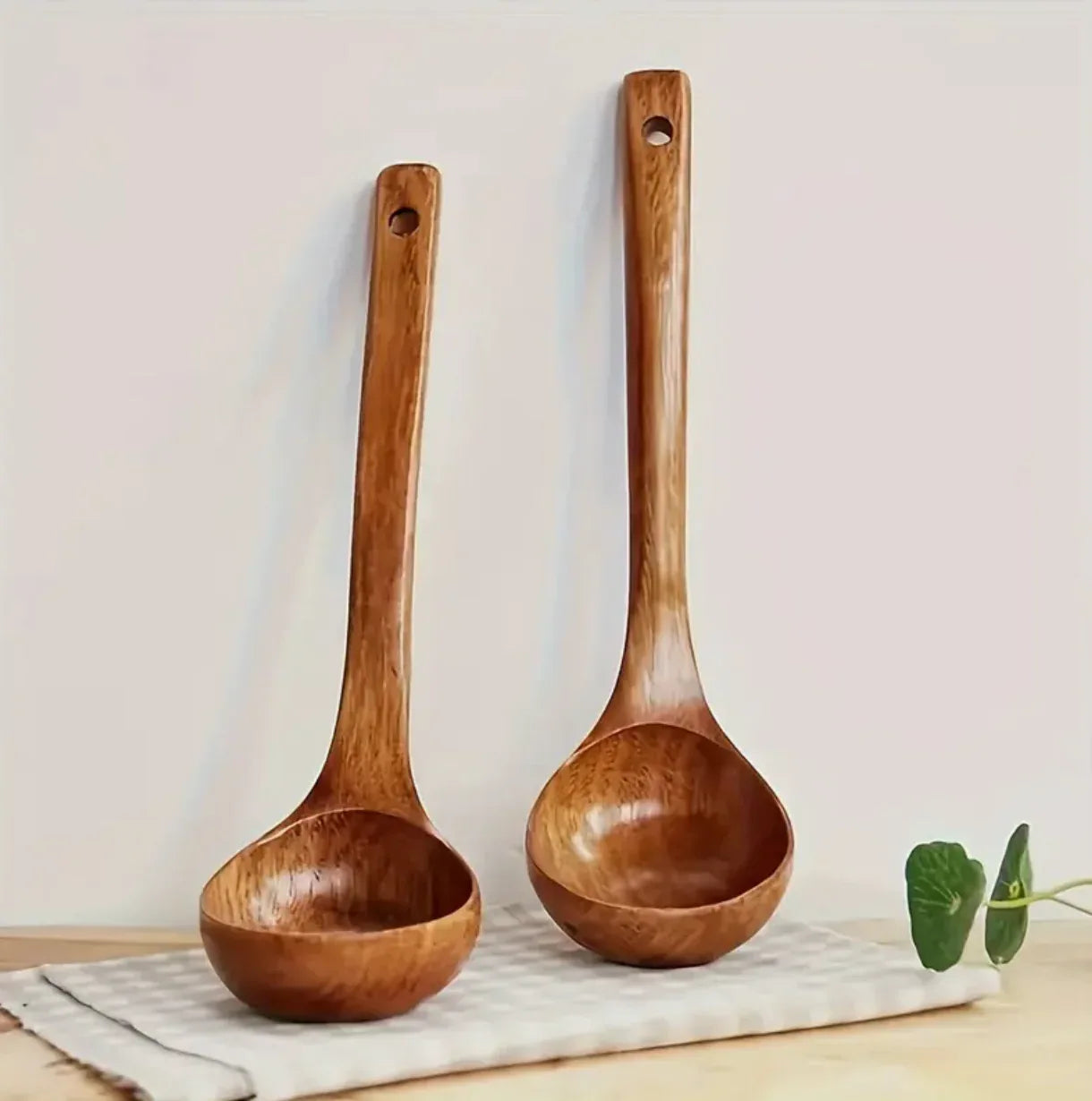 Cucharón sopero de madera - La Quinta Vidal