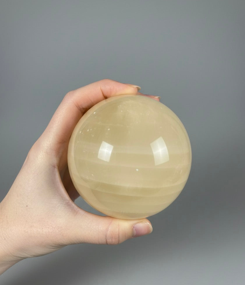 Esfera de mineral de cuarzo de citrino