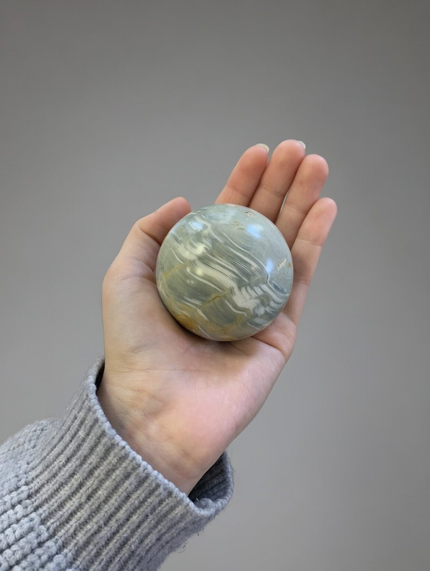 Esfera de ónix azul