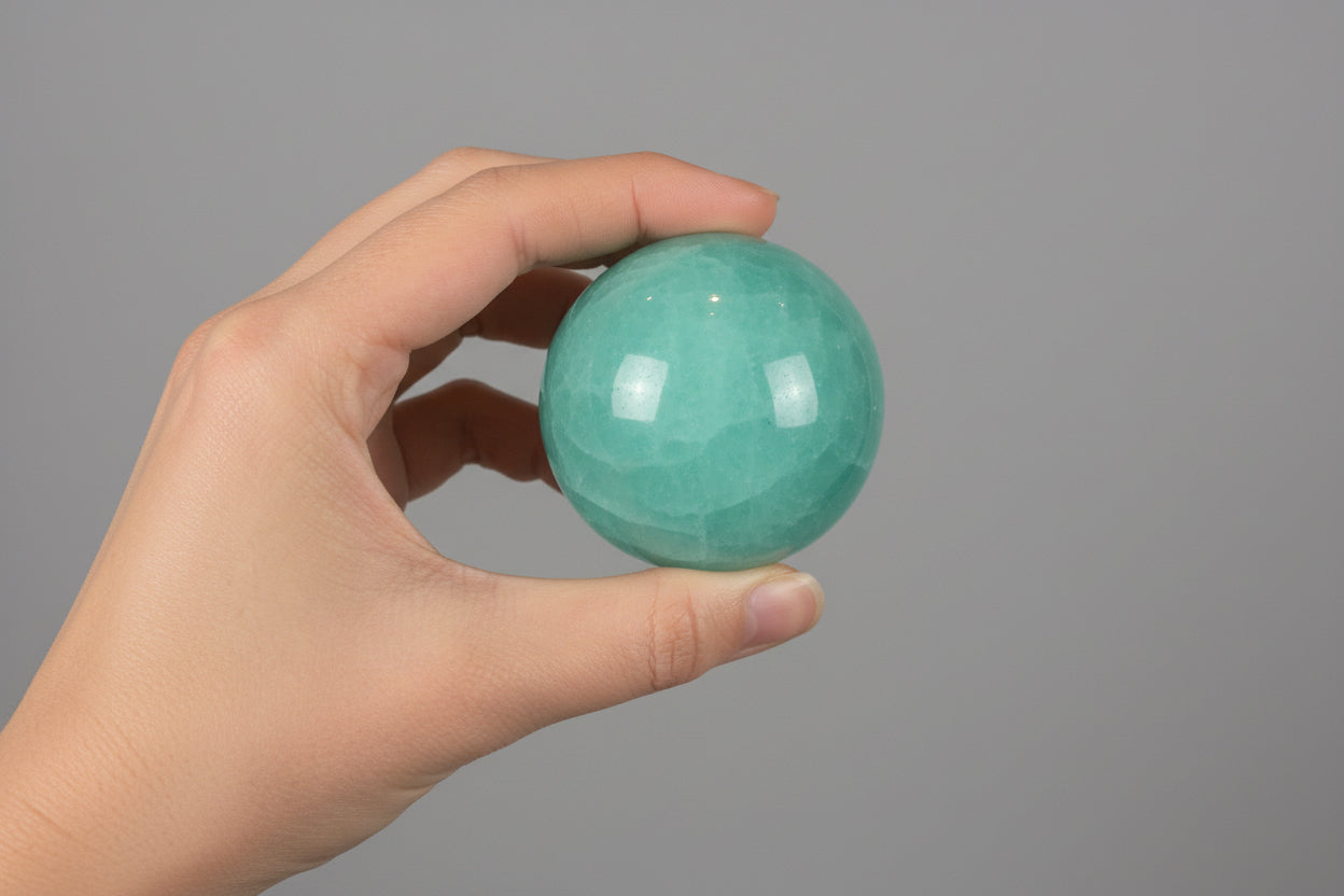 Esferas de Fluorita Verde