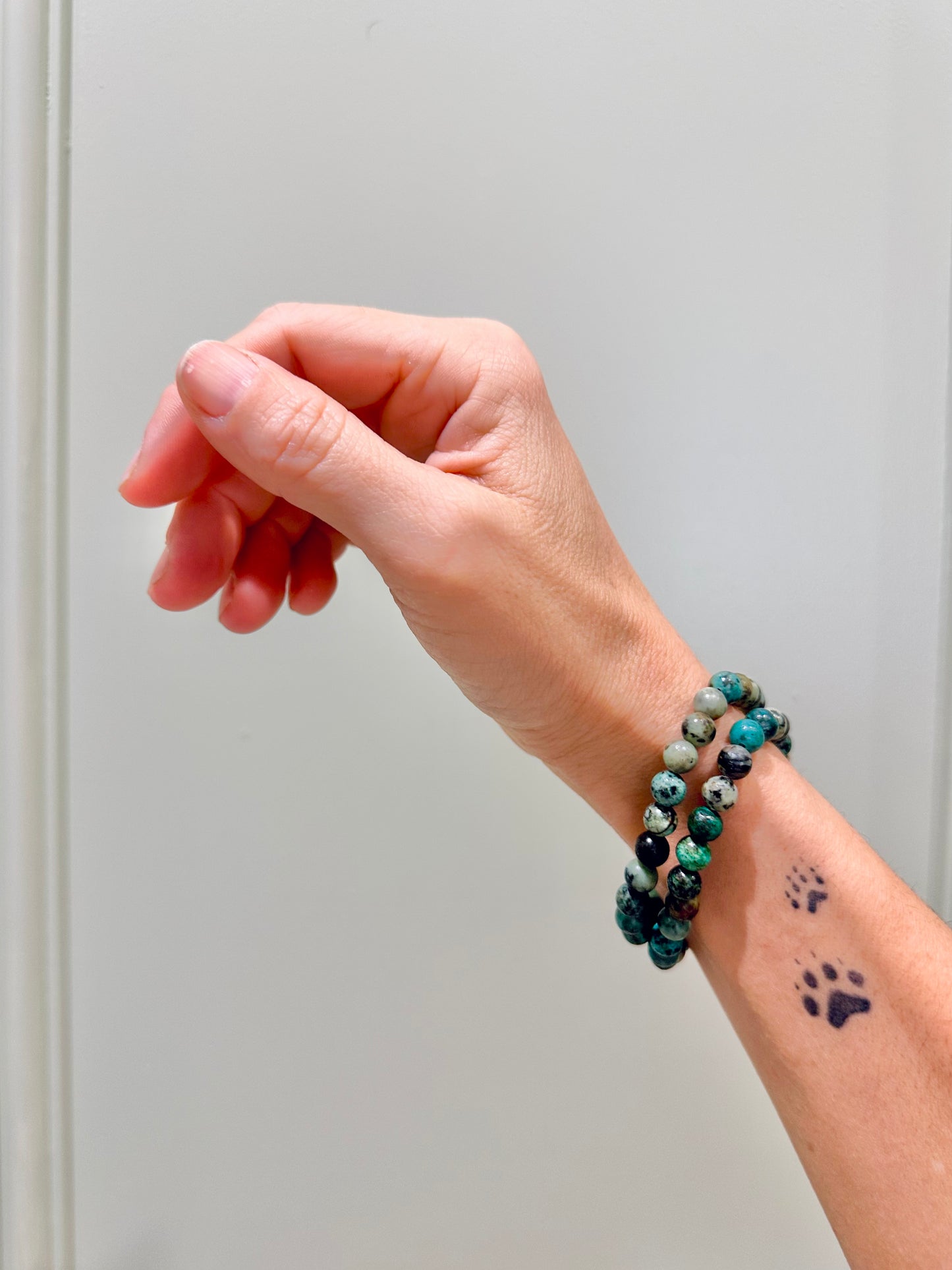 Pulsera de bolas de Turquesa