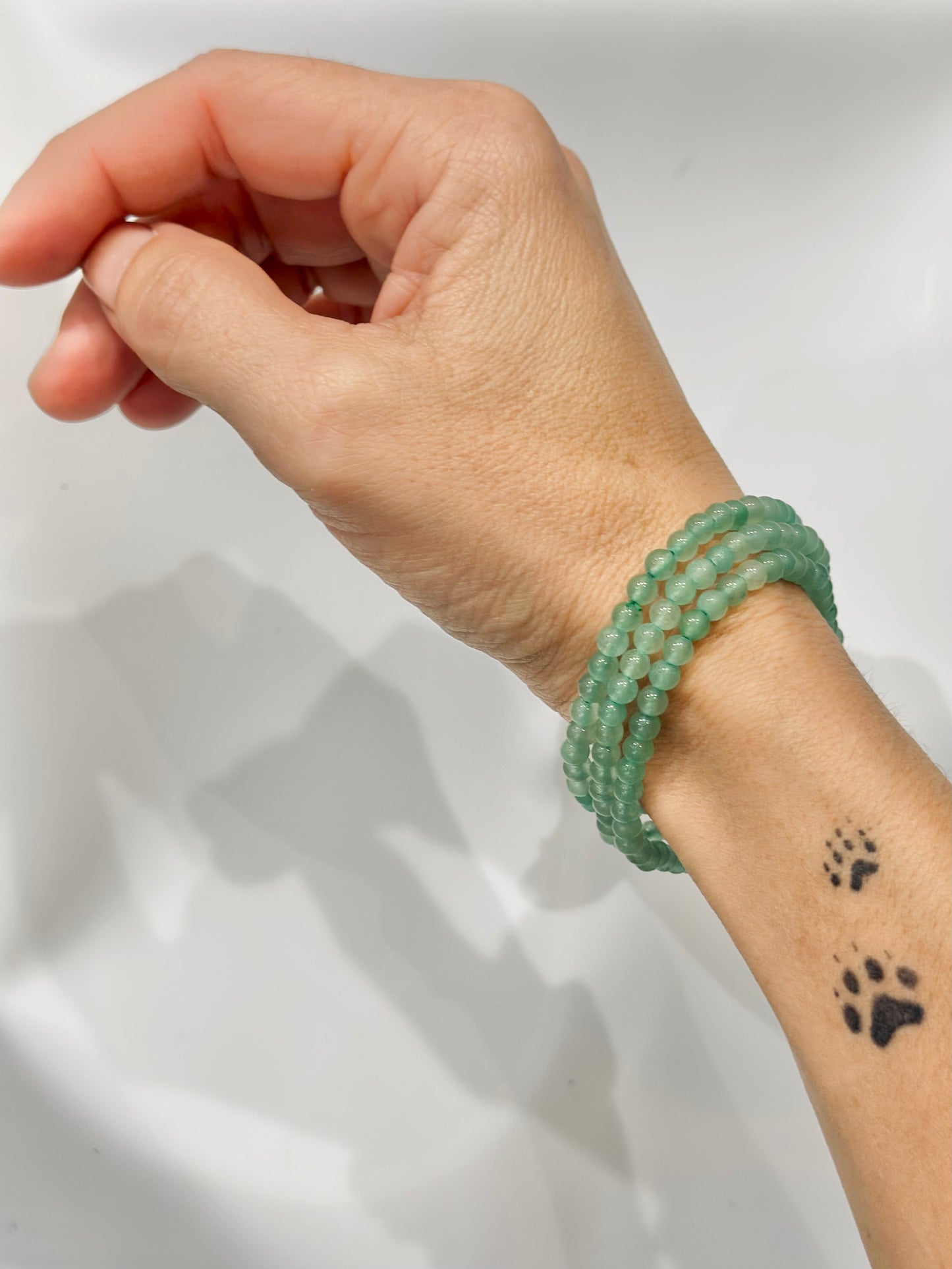 Pulsera de bolas de Aventurina Verde