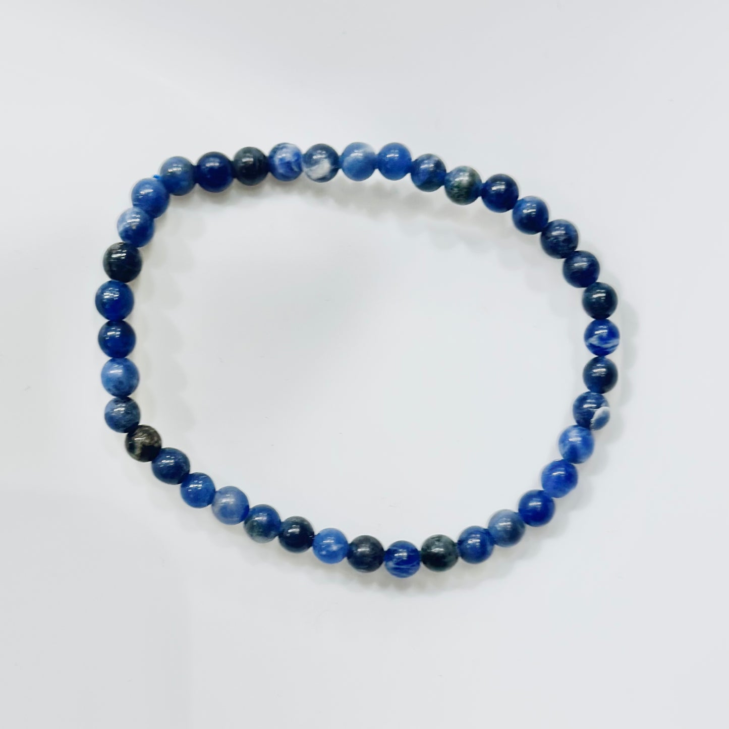 Pulsera de bolas de Sodalita