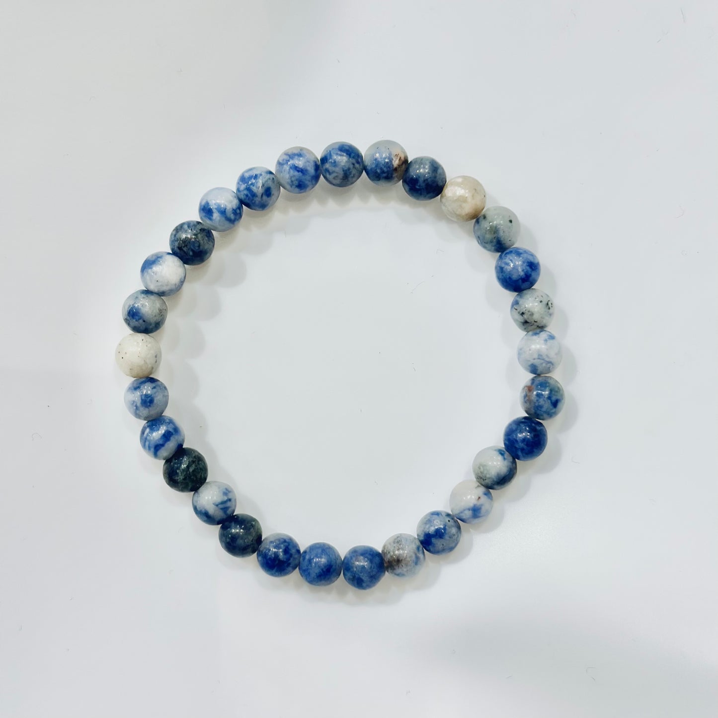 Pulsera de bolas de Sodalita