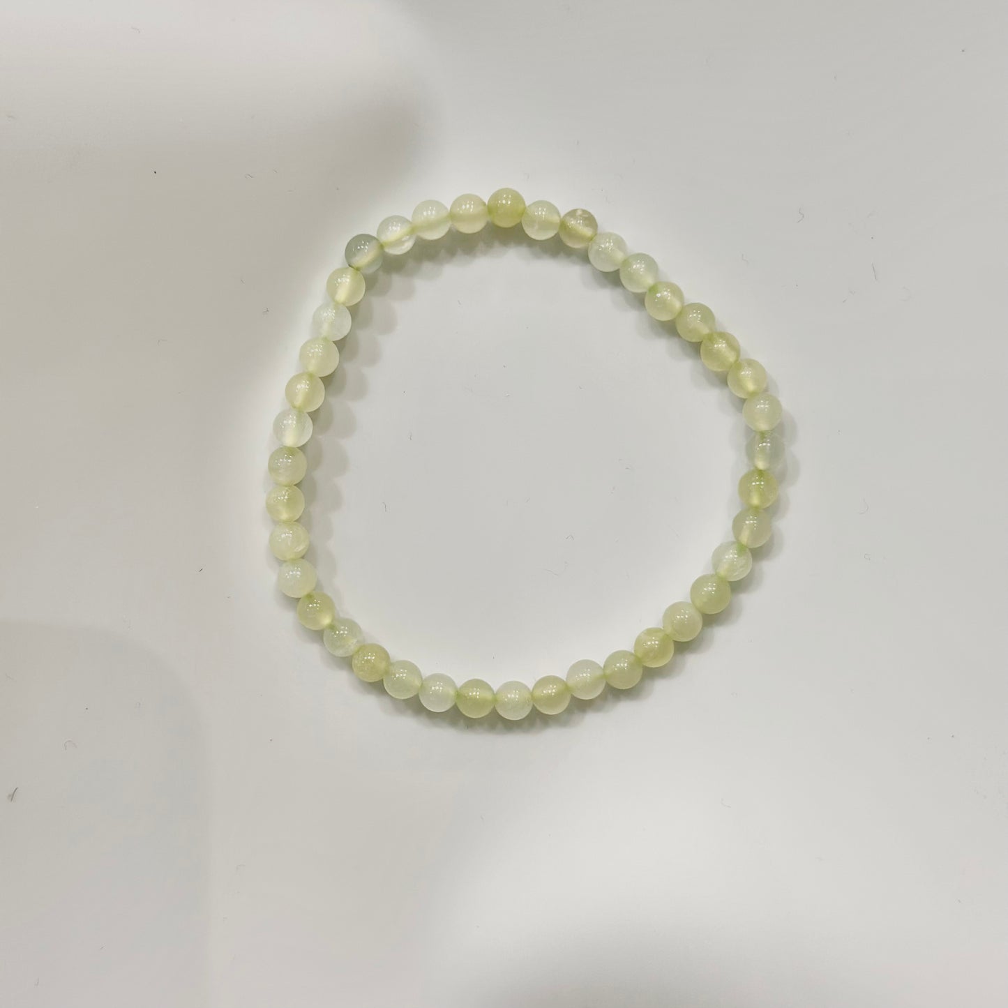Pulsera de bolas de Jade Chino