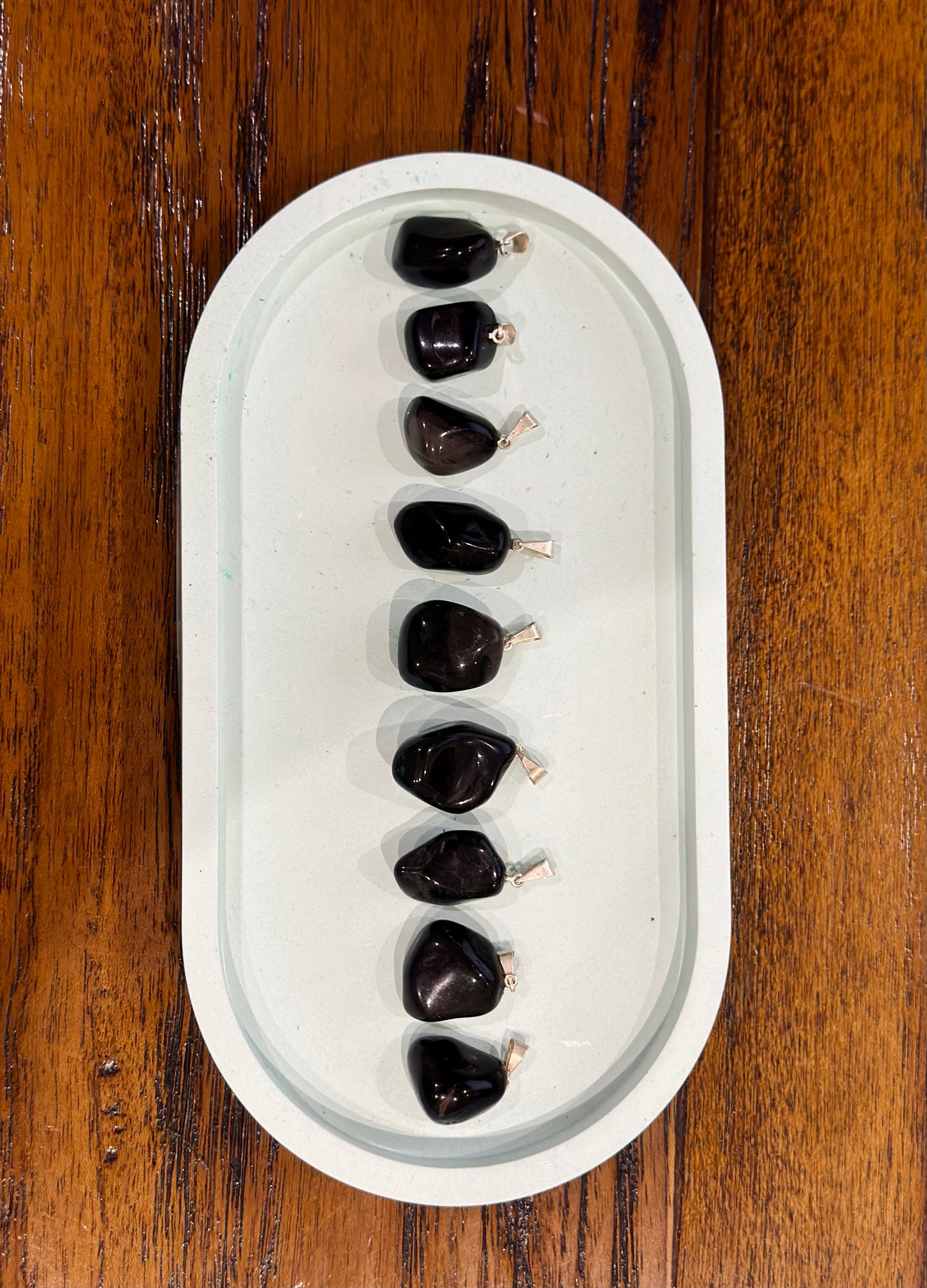 Colgante de Onix rodado con cadena