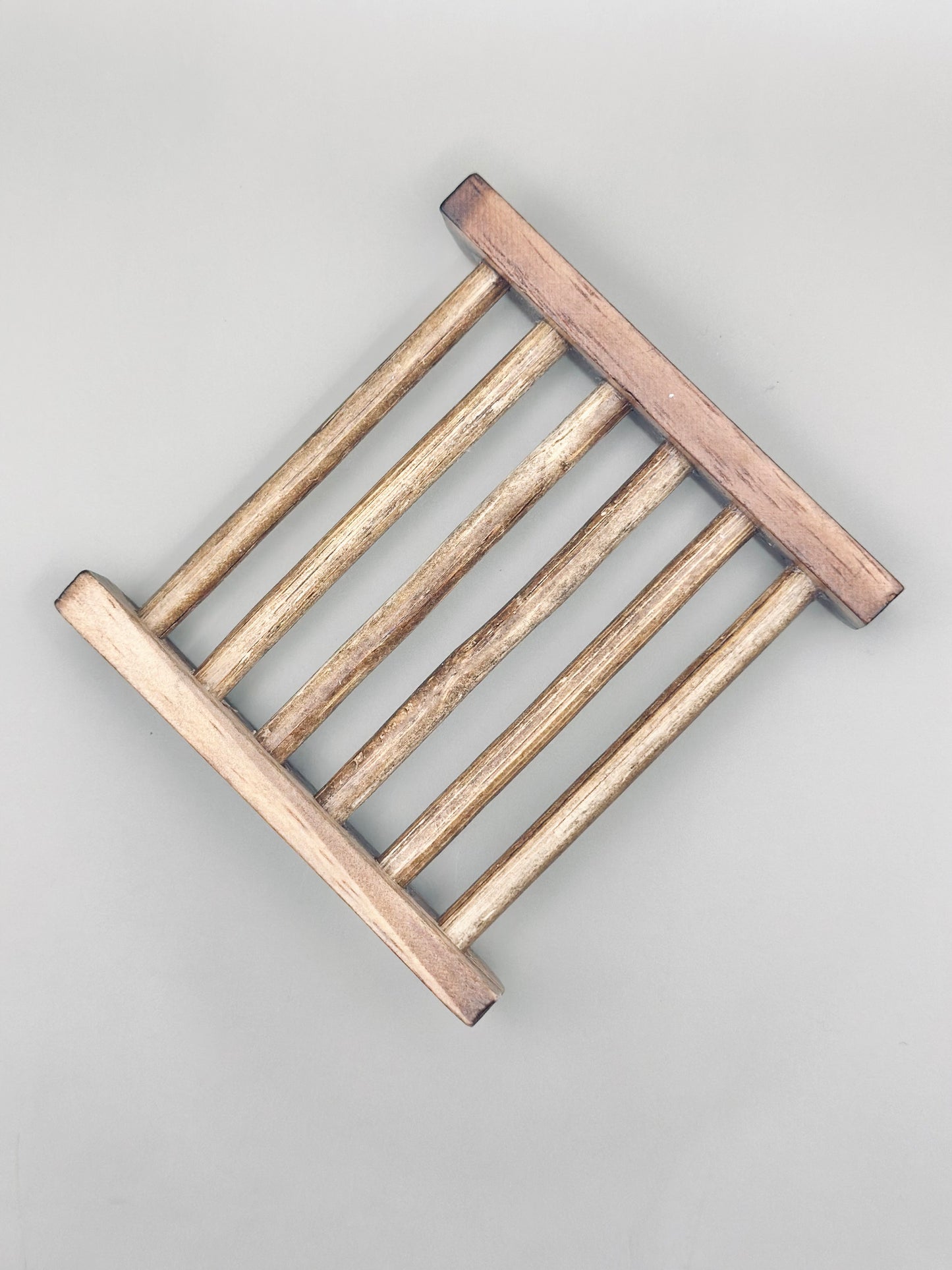 Jabonera de madera