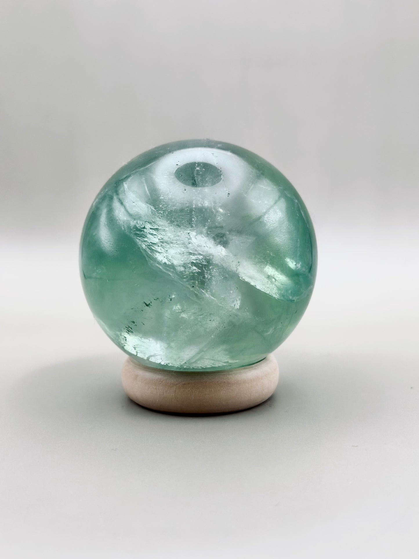 Esferas de Fluorita Verde