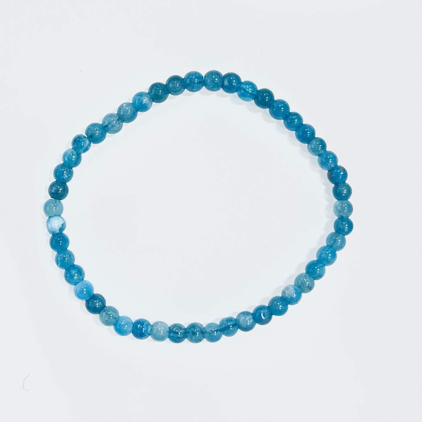 Pulsera de bolas de Apatito
