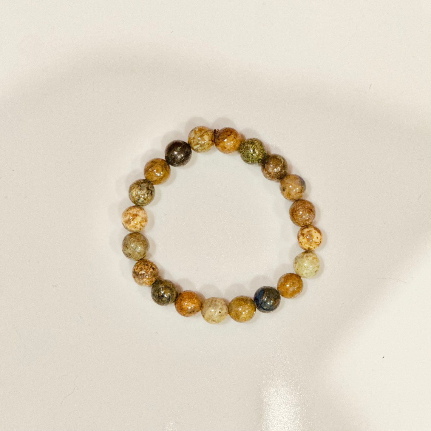 Pulsera de bolas de Crisocola