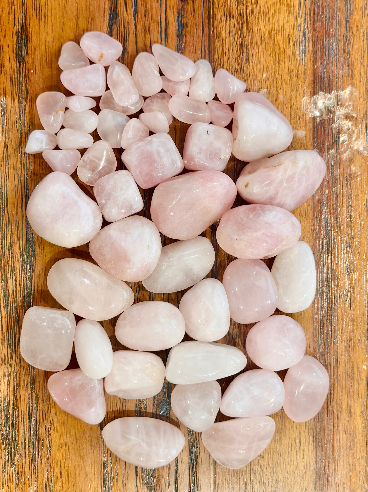 Rodado de Cuarzo Rosa
