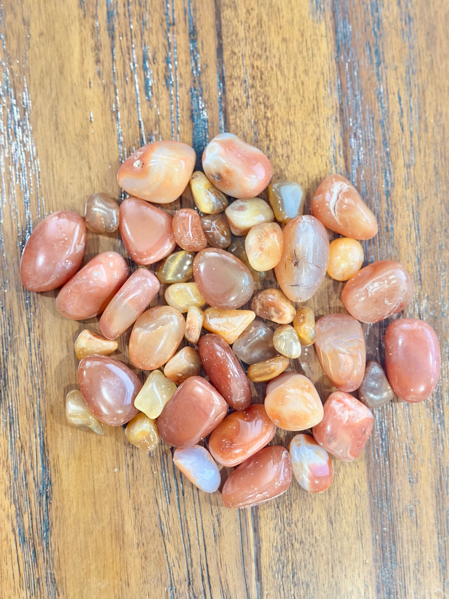 Rodado de Cornalina o Carneola