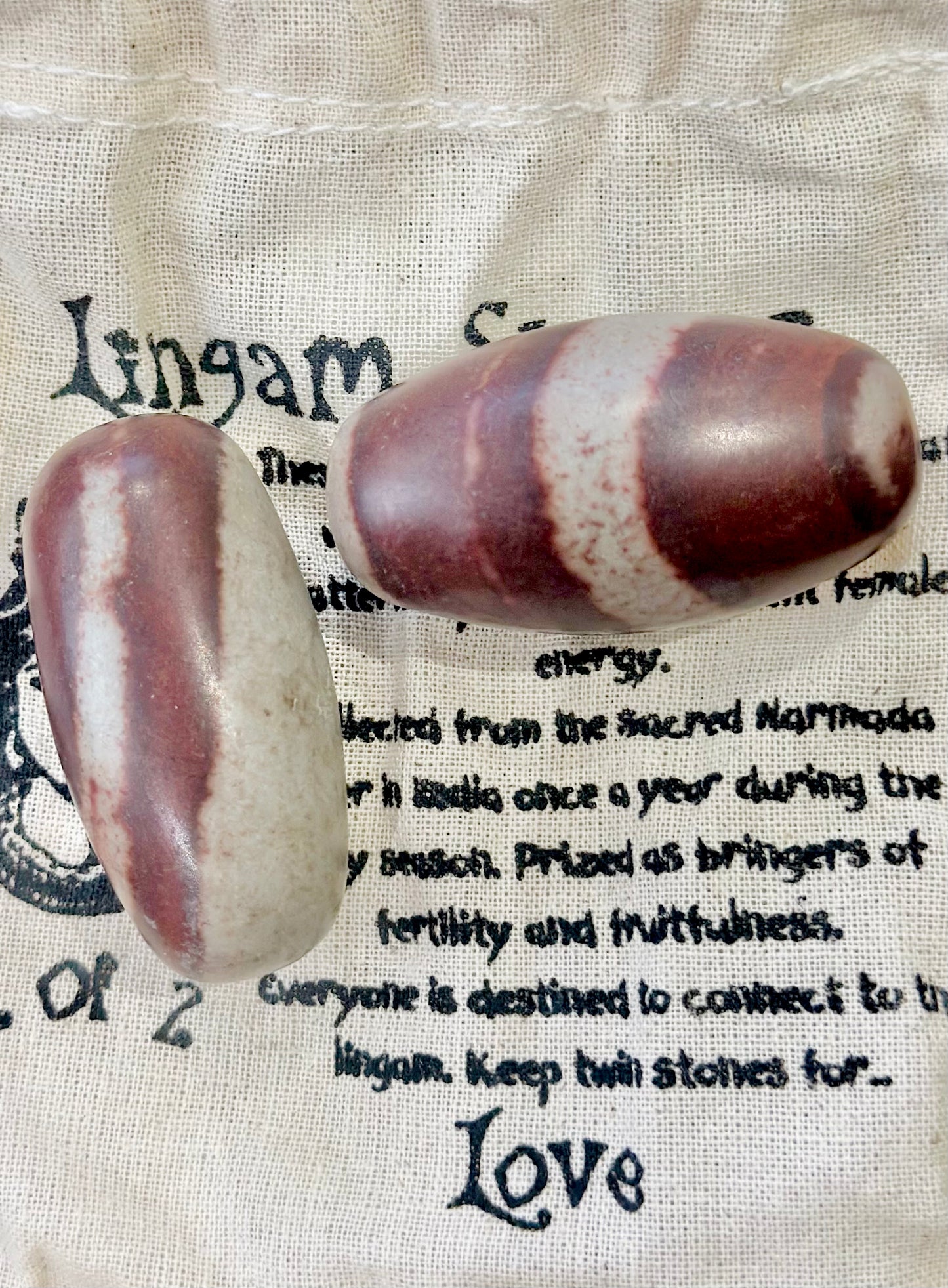 Pack de 2 Rodados de Shiva Lingam