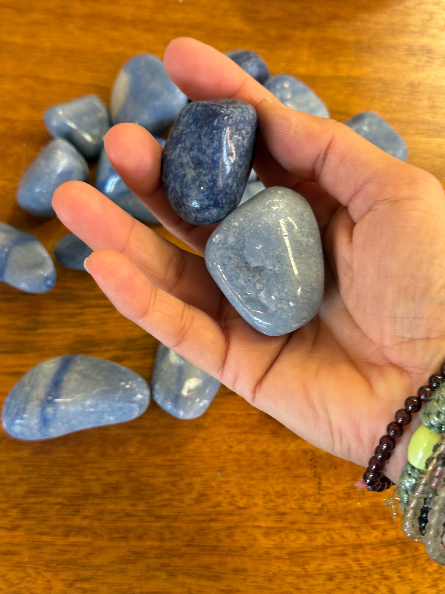 Rodado de Aventurina Azul