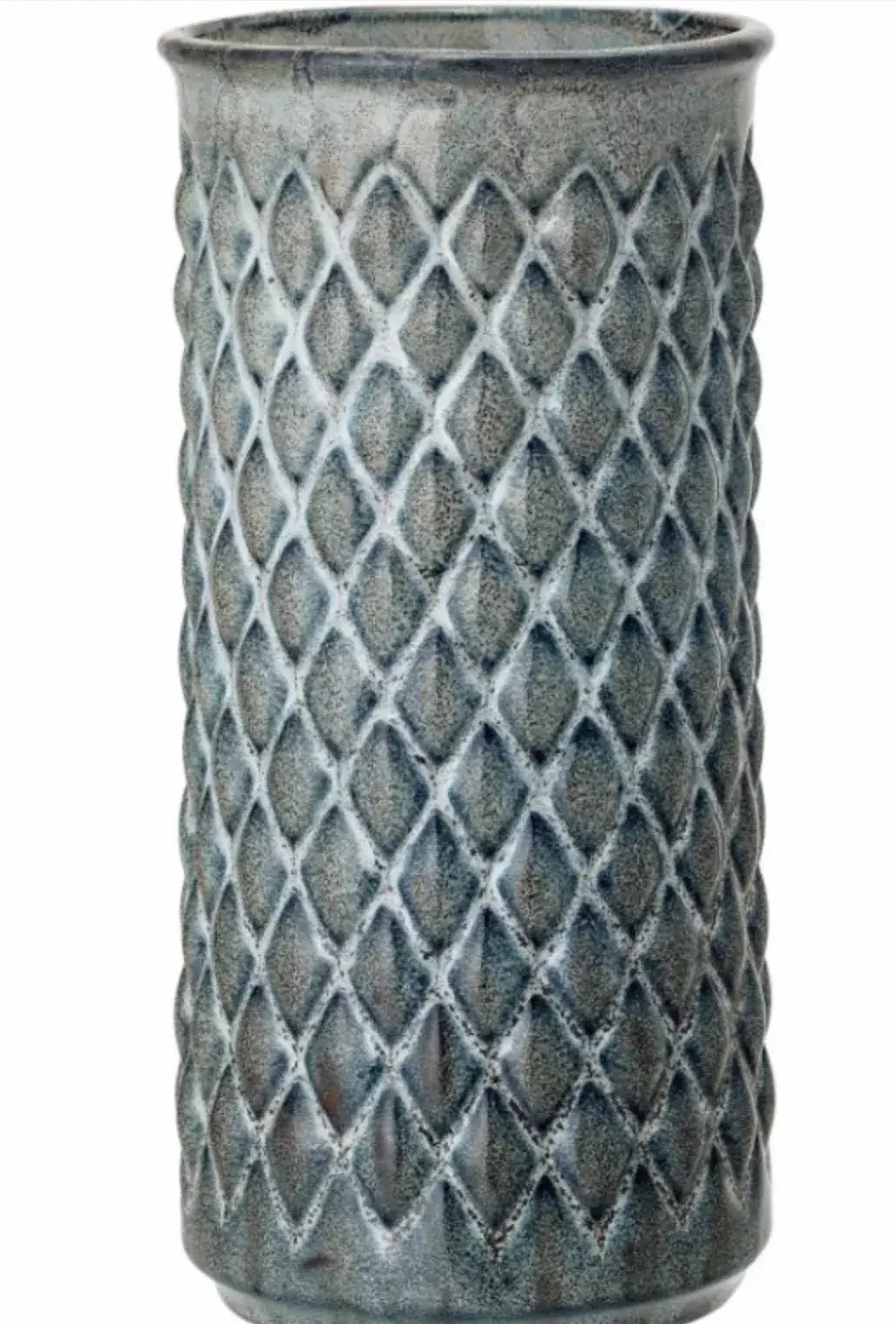 Jarron azul Ilvy de ceramica - La Quinta Vidal