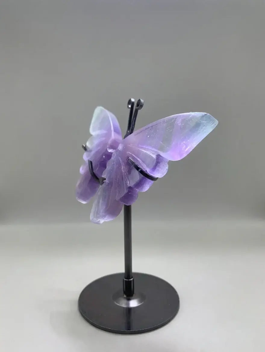 Mariposa de Fluorita Multicolor
