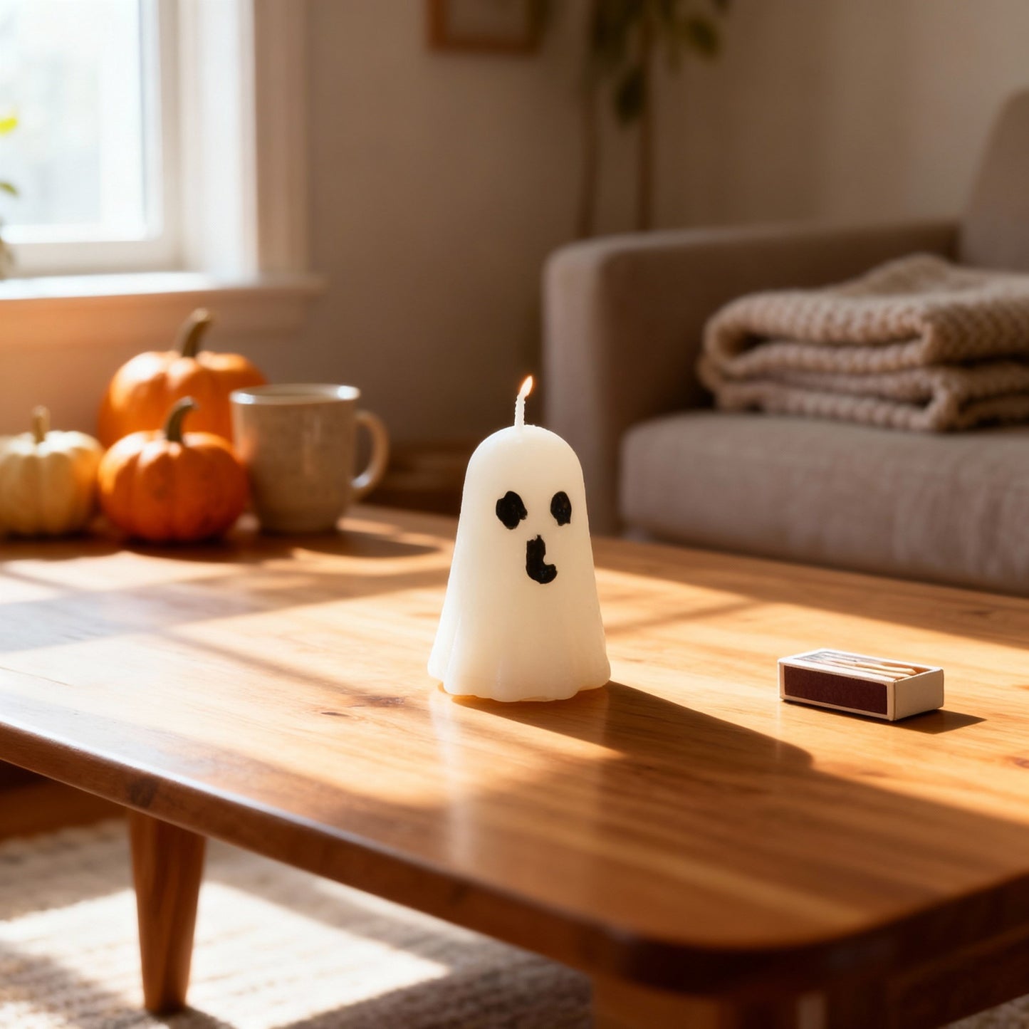 Pack de 3 velas de cera de ghost