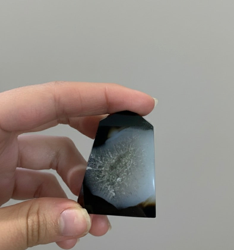 Punta generadora de ágata negra