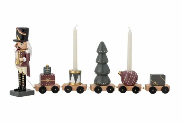 Tren de navidad de madera - La Quinta Vidal
