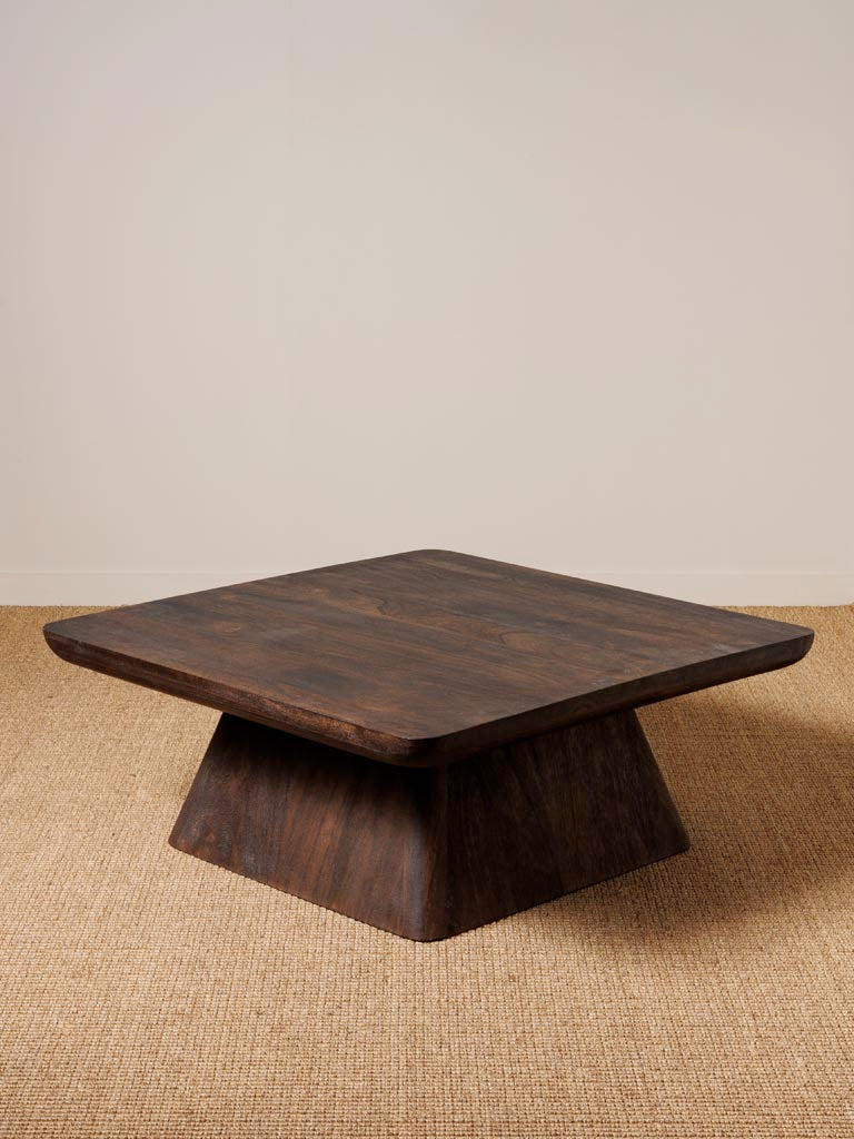 Mesa auxiliar madera en madera de mango