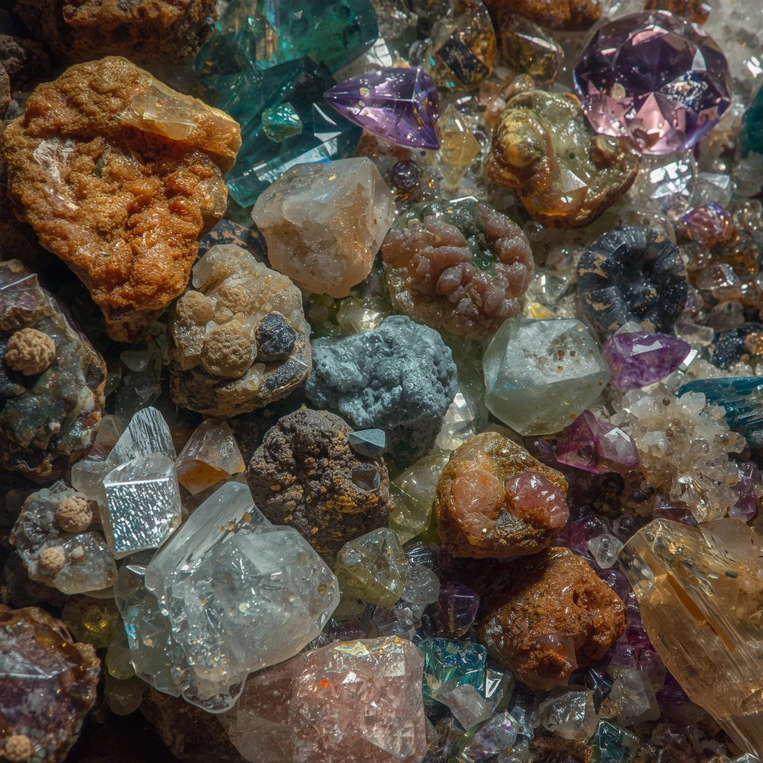 Diferencia entre mineral, cristal, piedra preciosa y semipreciosa