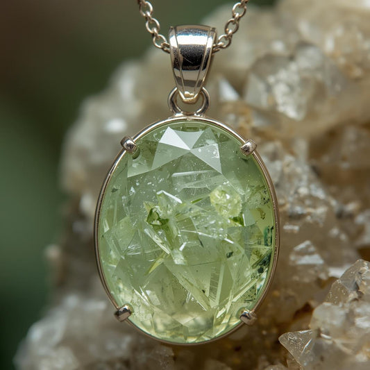 Prehnita: la piedra de la calma, la intuición y la sanación interior