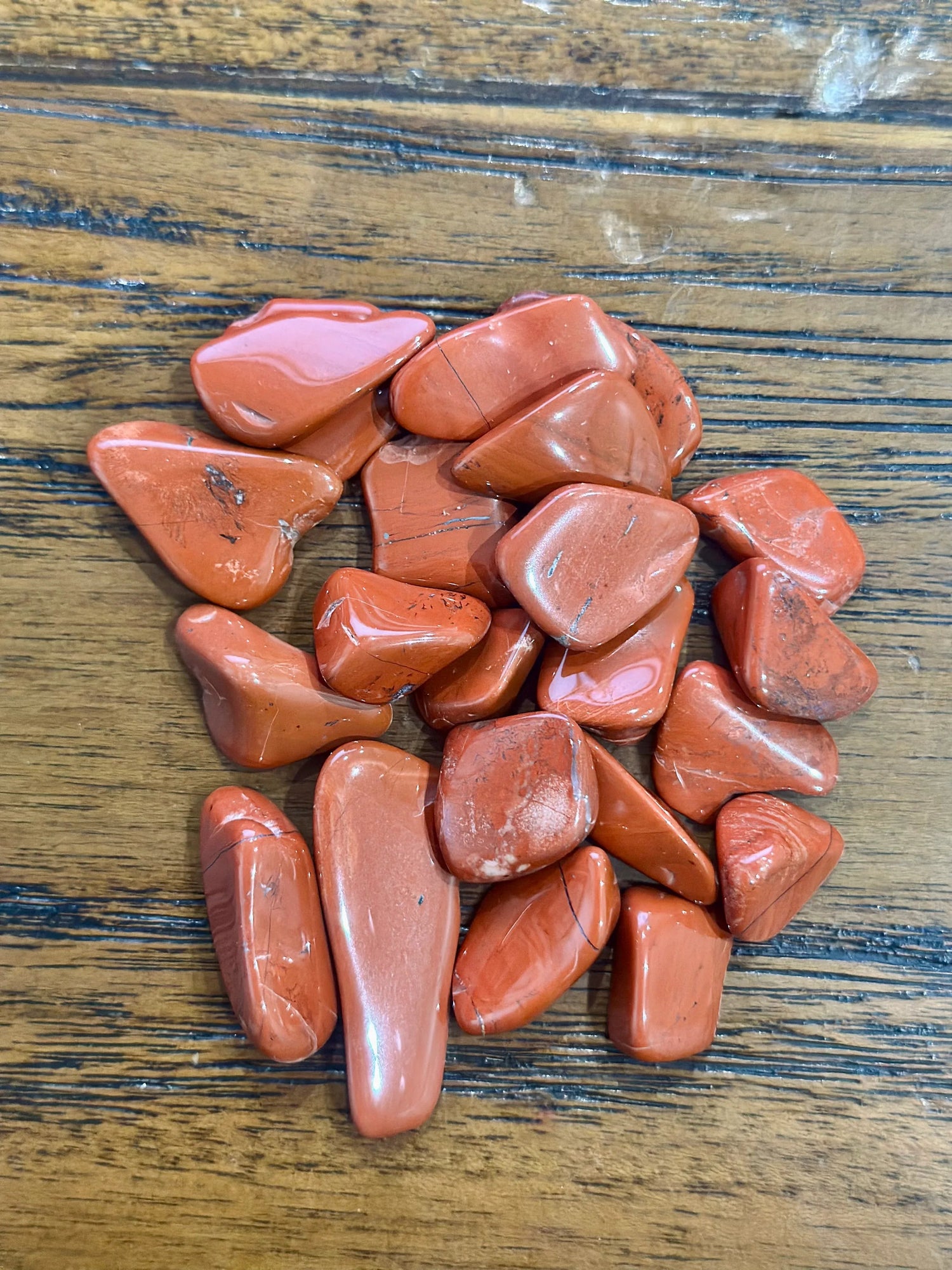 Minerales de color rojo