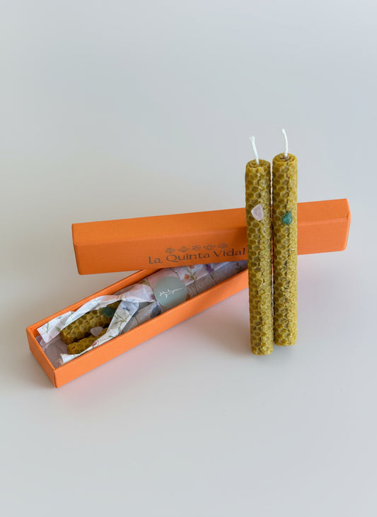 Vela de miel ritualizada 11 22