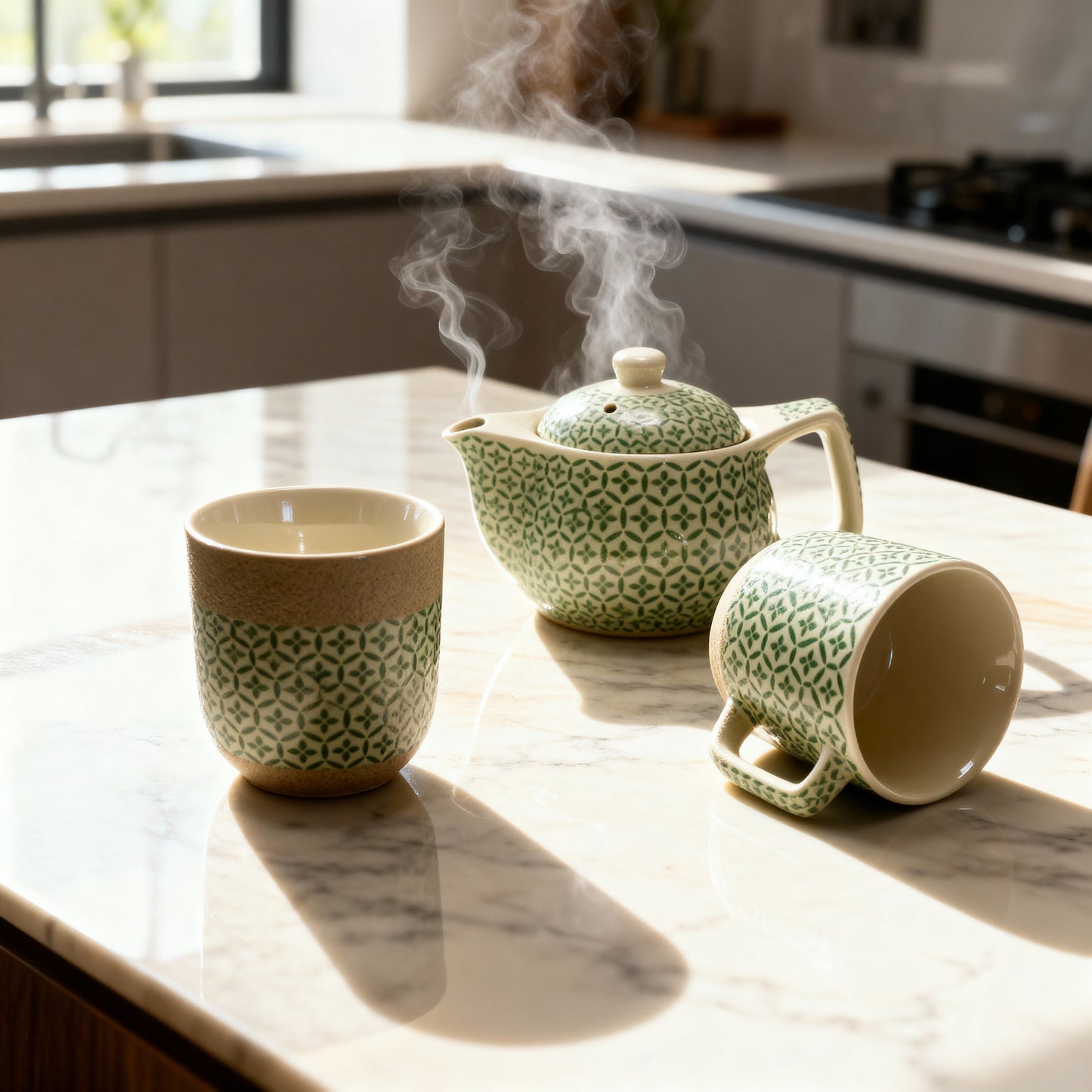 Vasos de cerámica para café o té