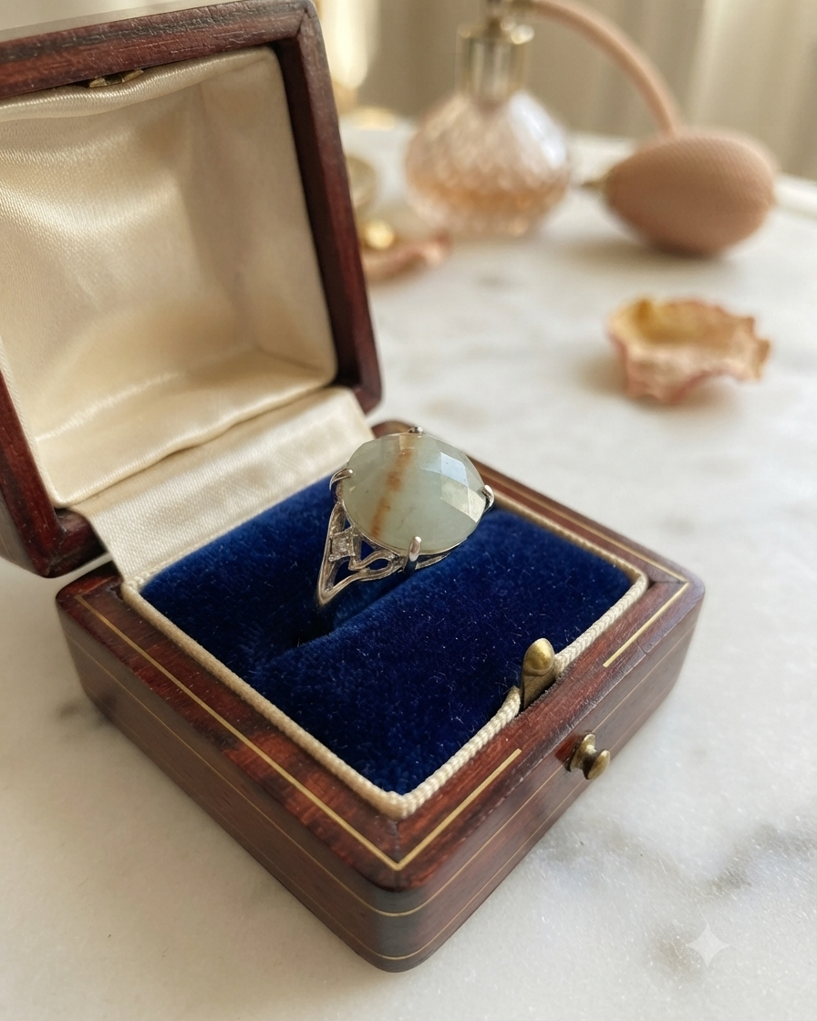 Anillo de larimar