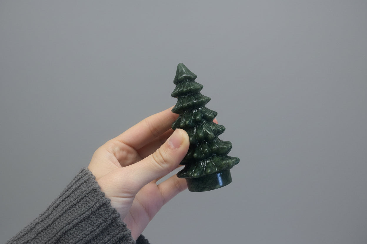 Árbol de jade verde