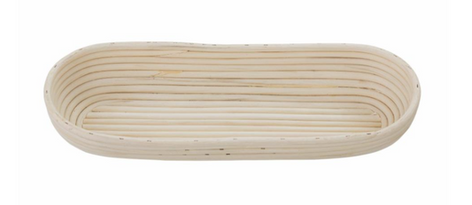 Bandeja para el pan realizada en ratán