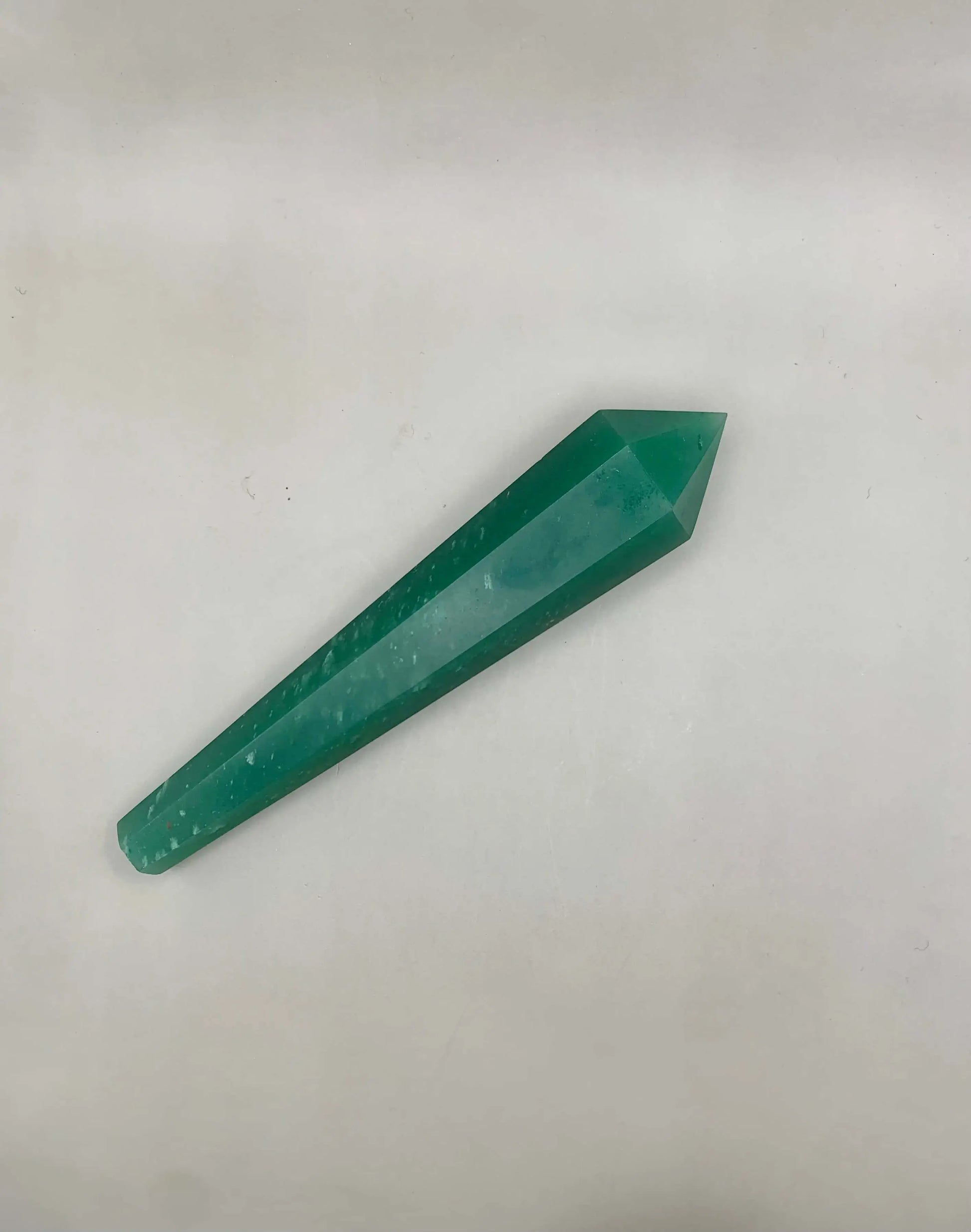 Barita de cuarzo verde 