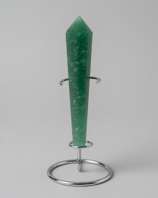 Barita de cuarzo verde