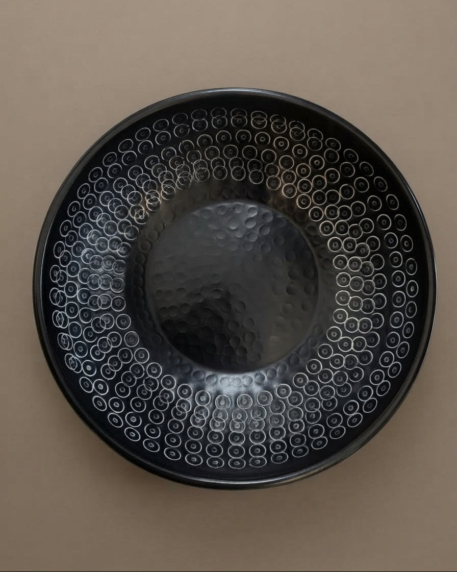 Bol decorativo negro