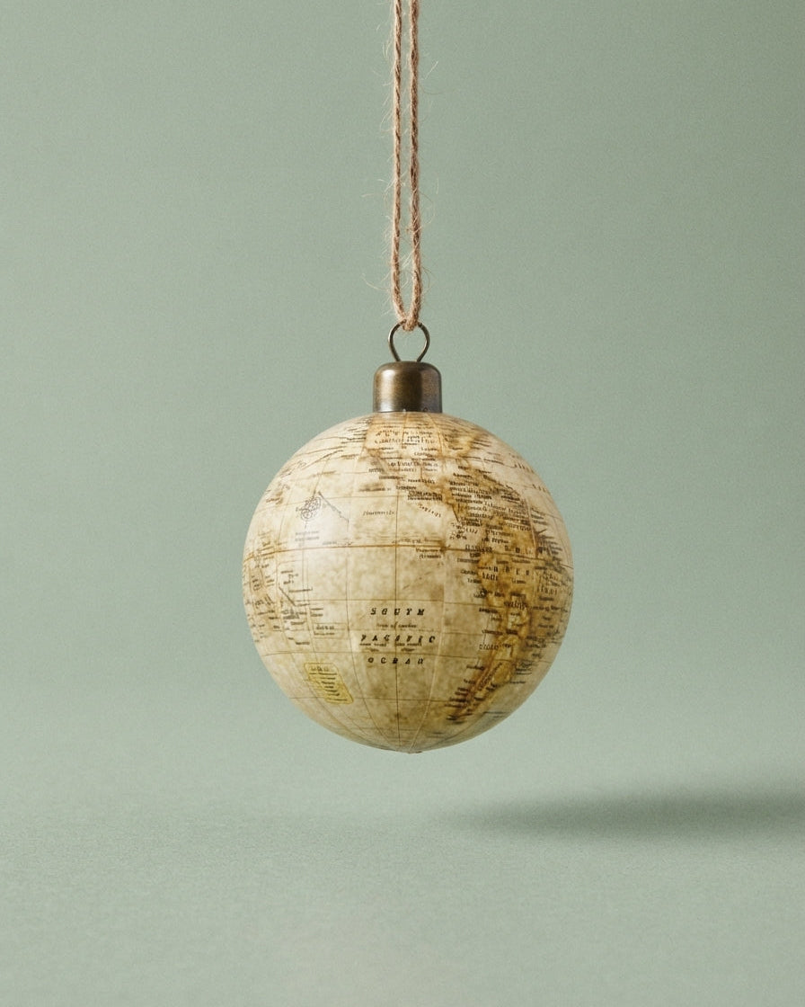 Bola de navidad del mundo 