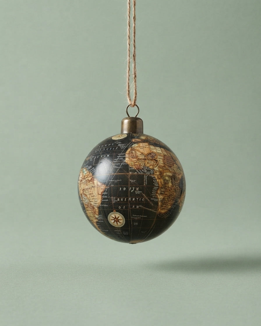 Bola de navidad del mundo 