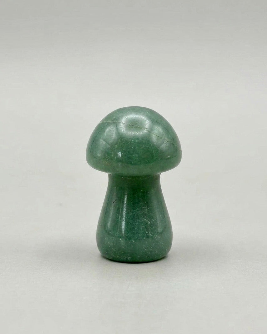 Champiñón de cuarzo verde 