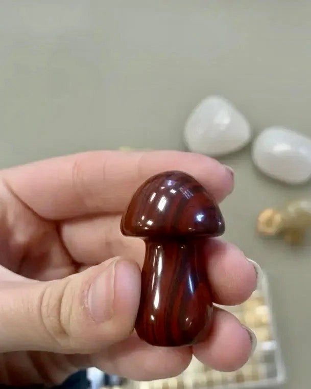 Champiñón de jaspe brechado