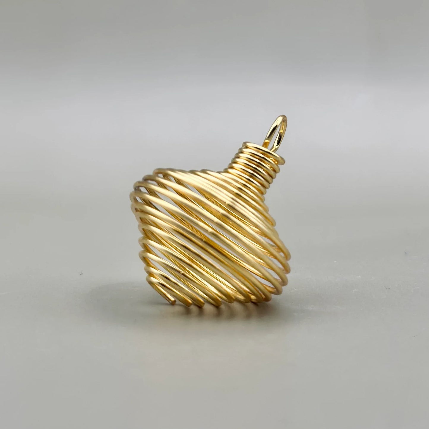 Colgante jaula dorado - La Quinta Vidal