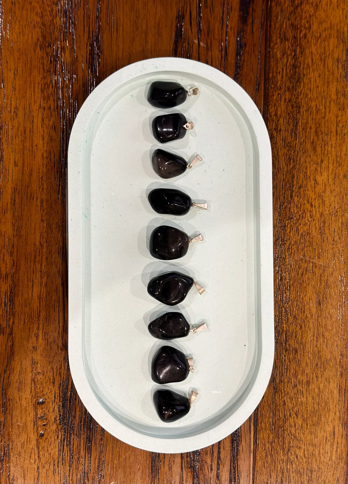 Colgante de Onix rodado con cadena - La Quinta Vidal