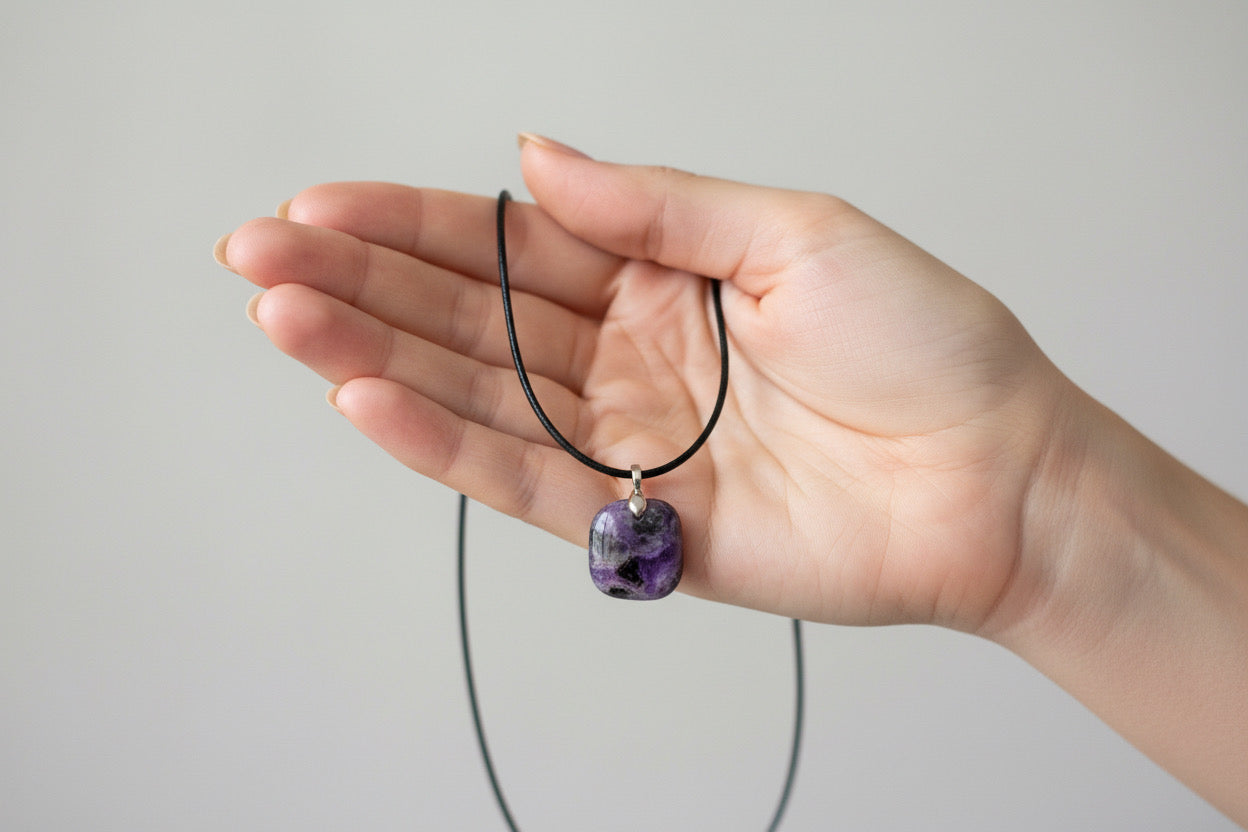 Collar de mineral de chaorita