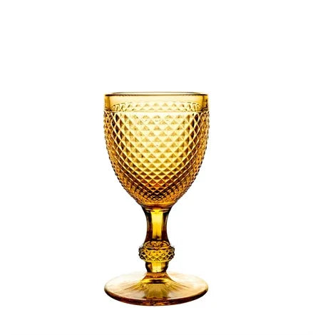 Copa de agua ámbar Bicos Vista Alegre - La Quinta Vidal