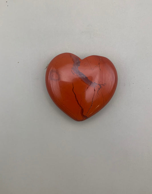 Corazón de jaspe brechado
