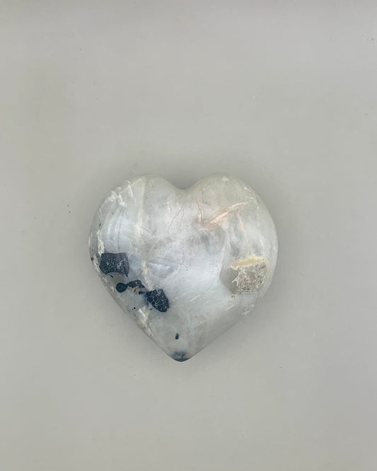Corazón de piedra luna 