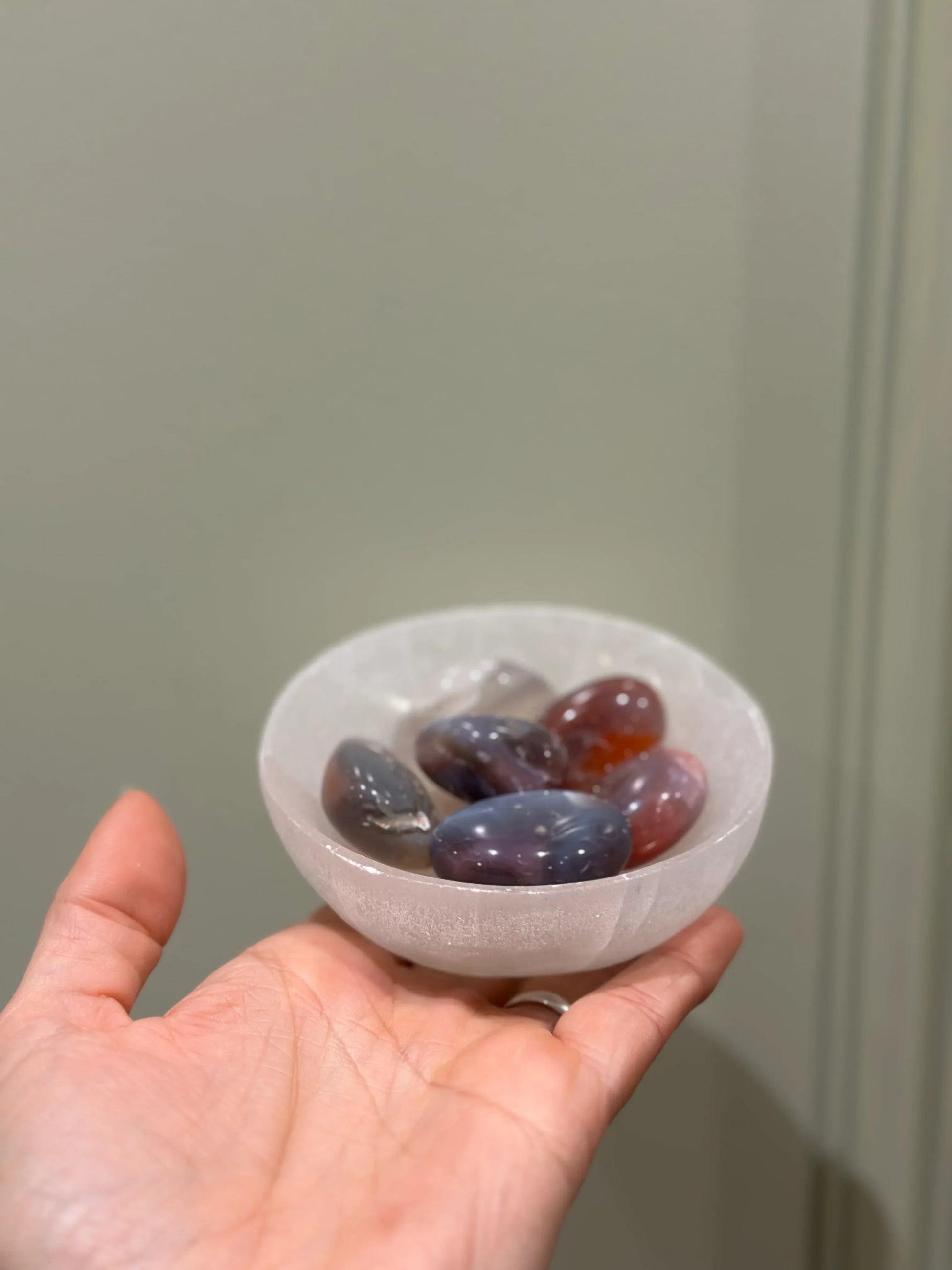 Cuenco de selenita - La Quinta Vidal