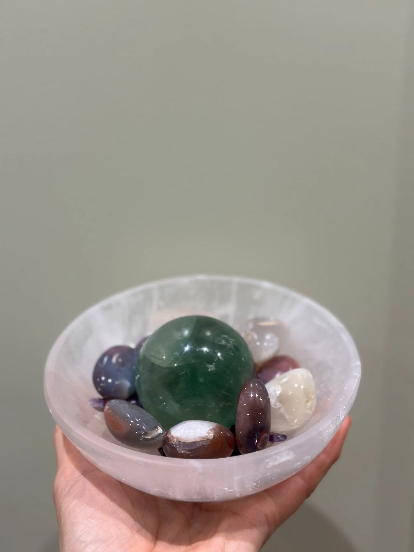 Cuenco de selenita - La Quinta Vidal